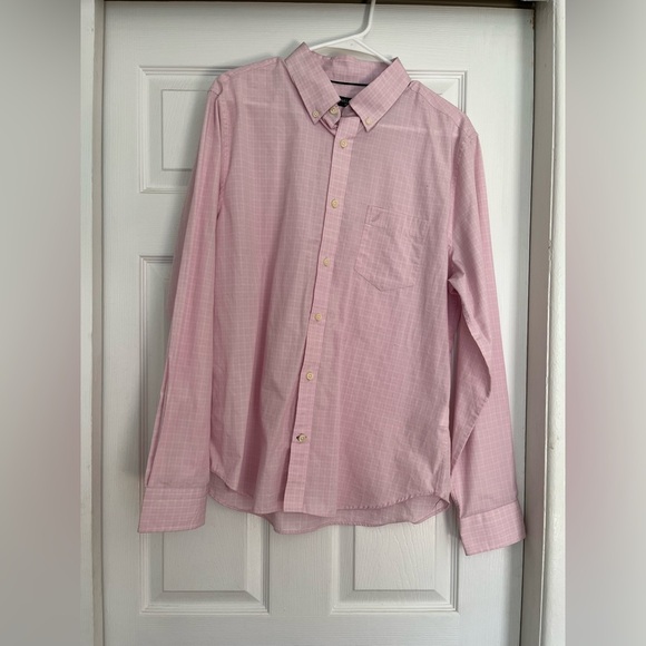 Nautica Pink Casual Button Down Shirt - Picture 4 of 14